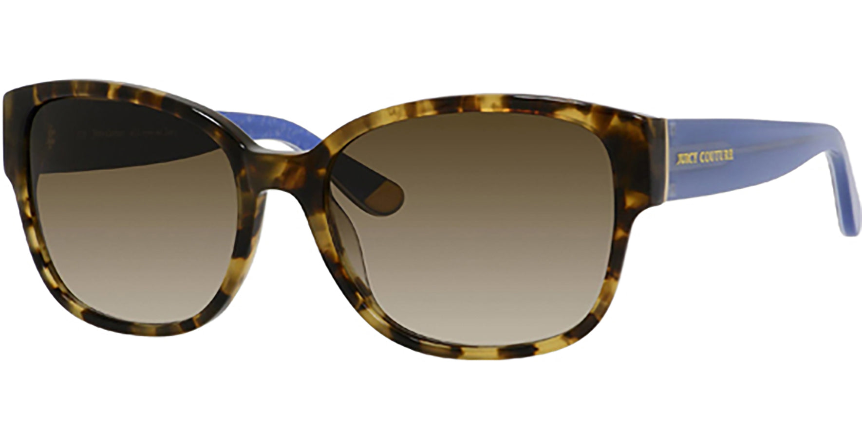 Juicy Couture Camel Tortoise Soft Square w/ Gradient Lens - Eyedictive