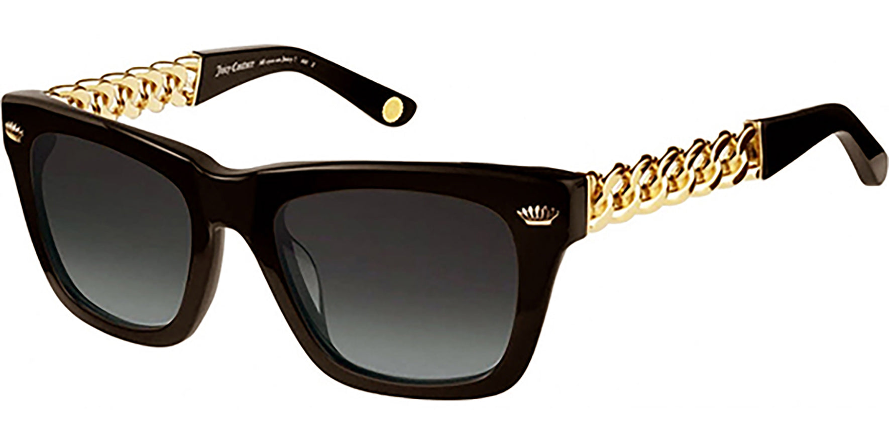 Juicy Couture Black Cat-Eye w/ Chain Detail - Eyedictive