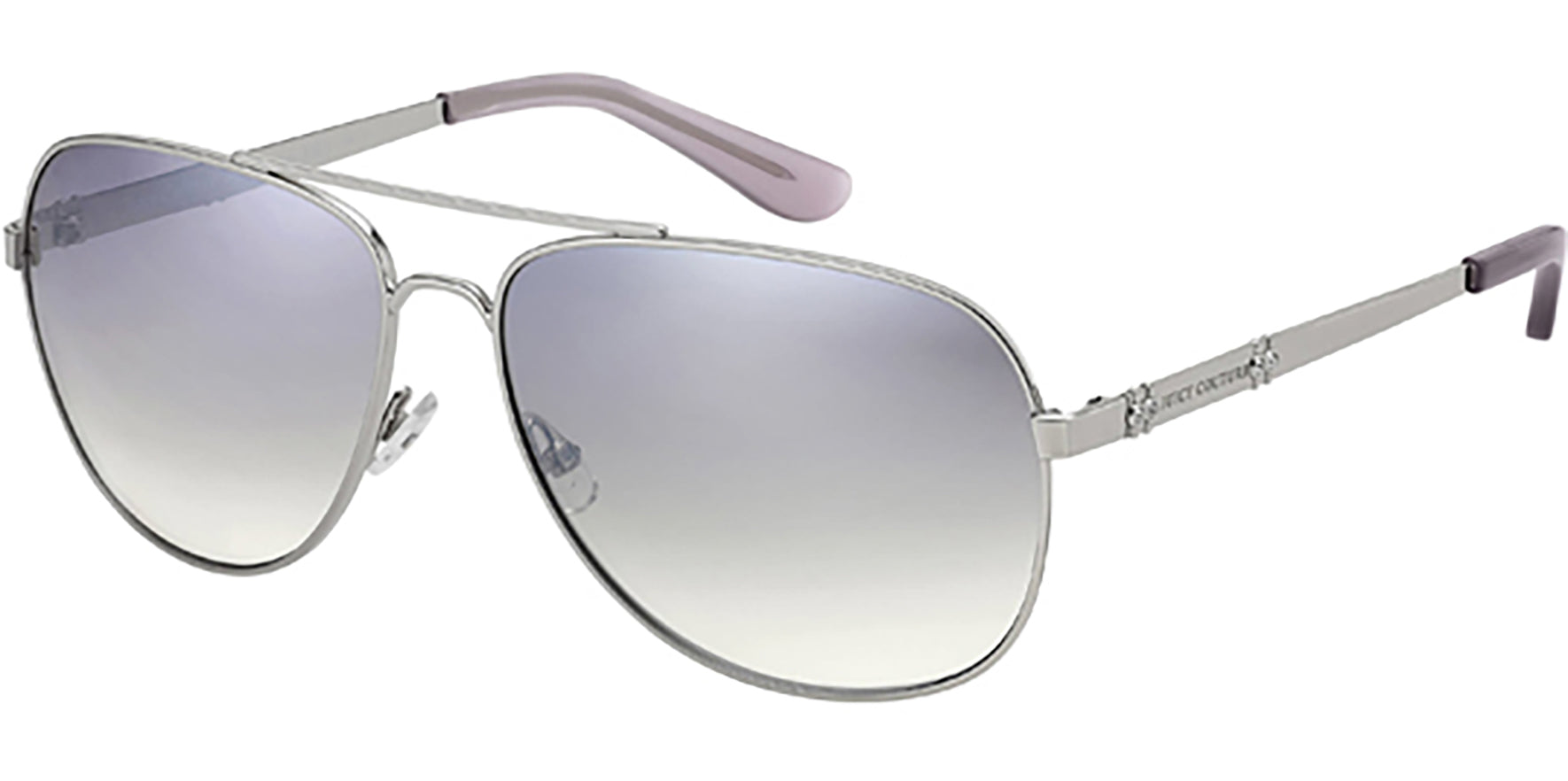 Juicy Couture Palladium-Tone Mirrored Aviator - Eyedictive