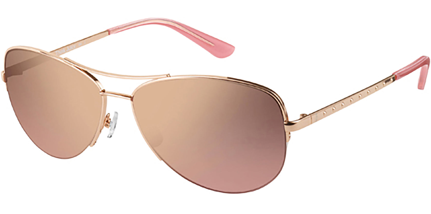 Juicy Couture Rose Gold Tone Aviator - Eyedictive