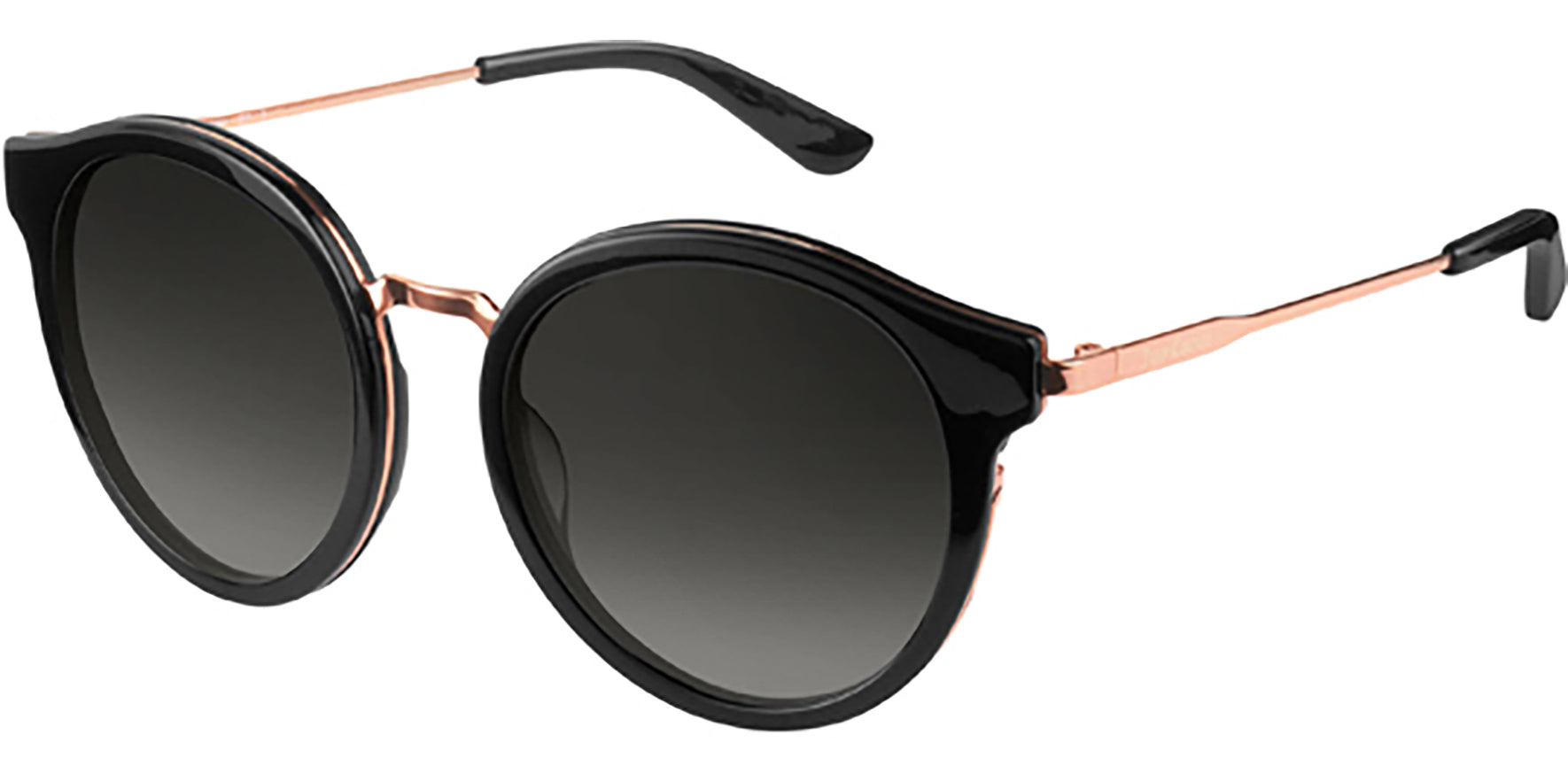 Juicy Couture Rose Gold/Black Round w/ Gradient Lens - Eyedictive