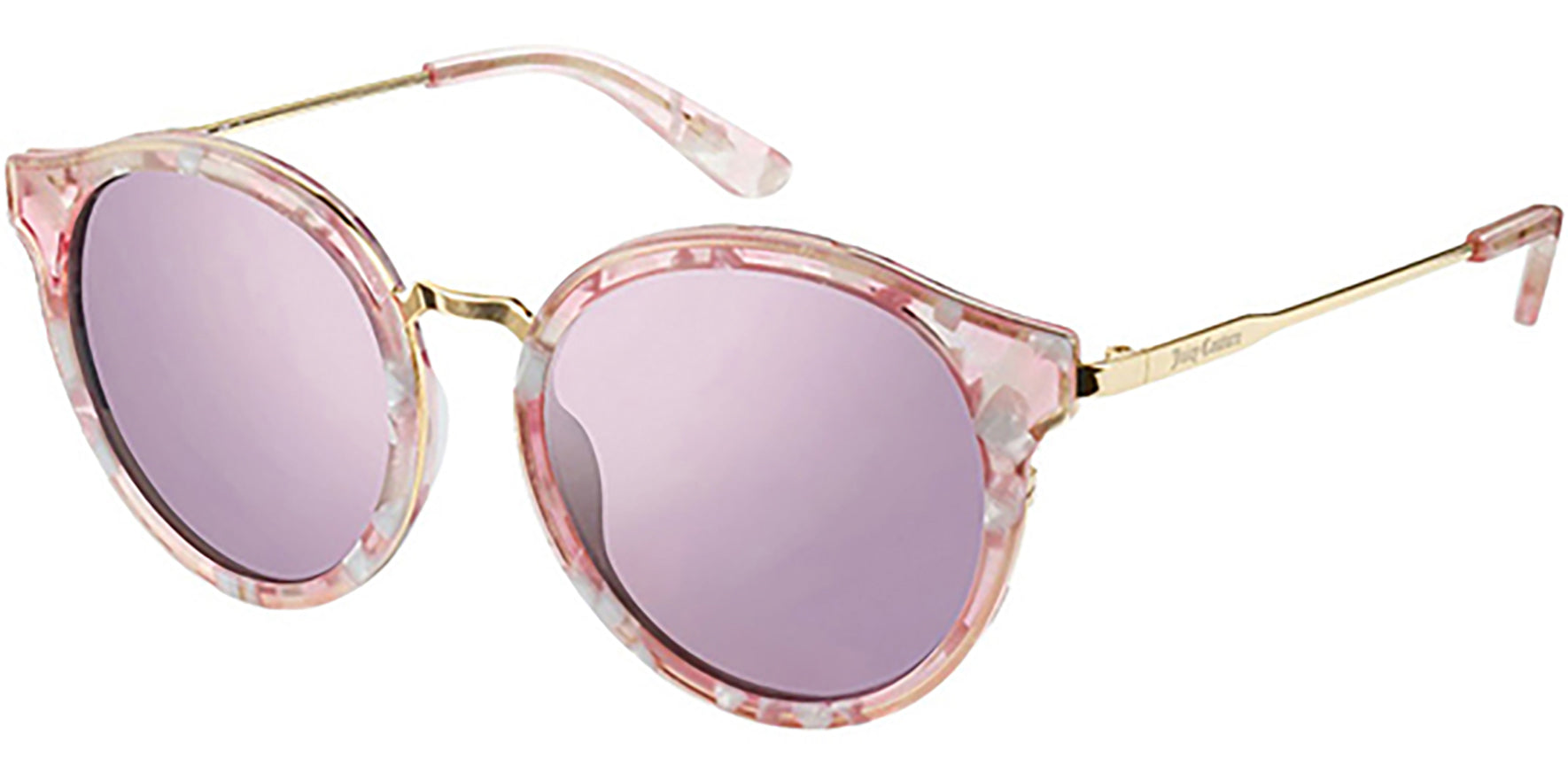 Juicy Couture Pink Vintage Round w/ Mirror Lens - Eyedictive