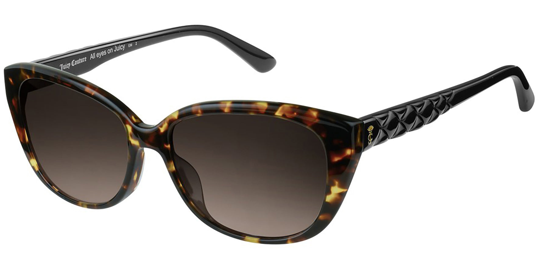 Juicy Couture Quilted Temple Cat Eye w/ Gradient Lens - Eyedictive