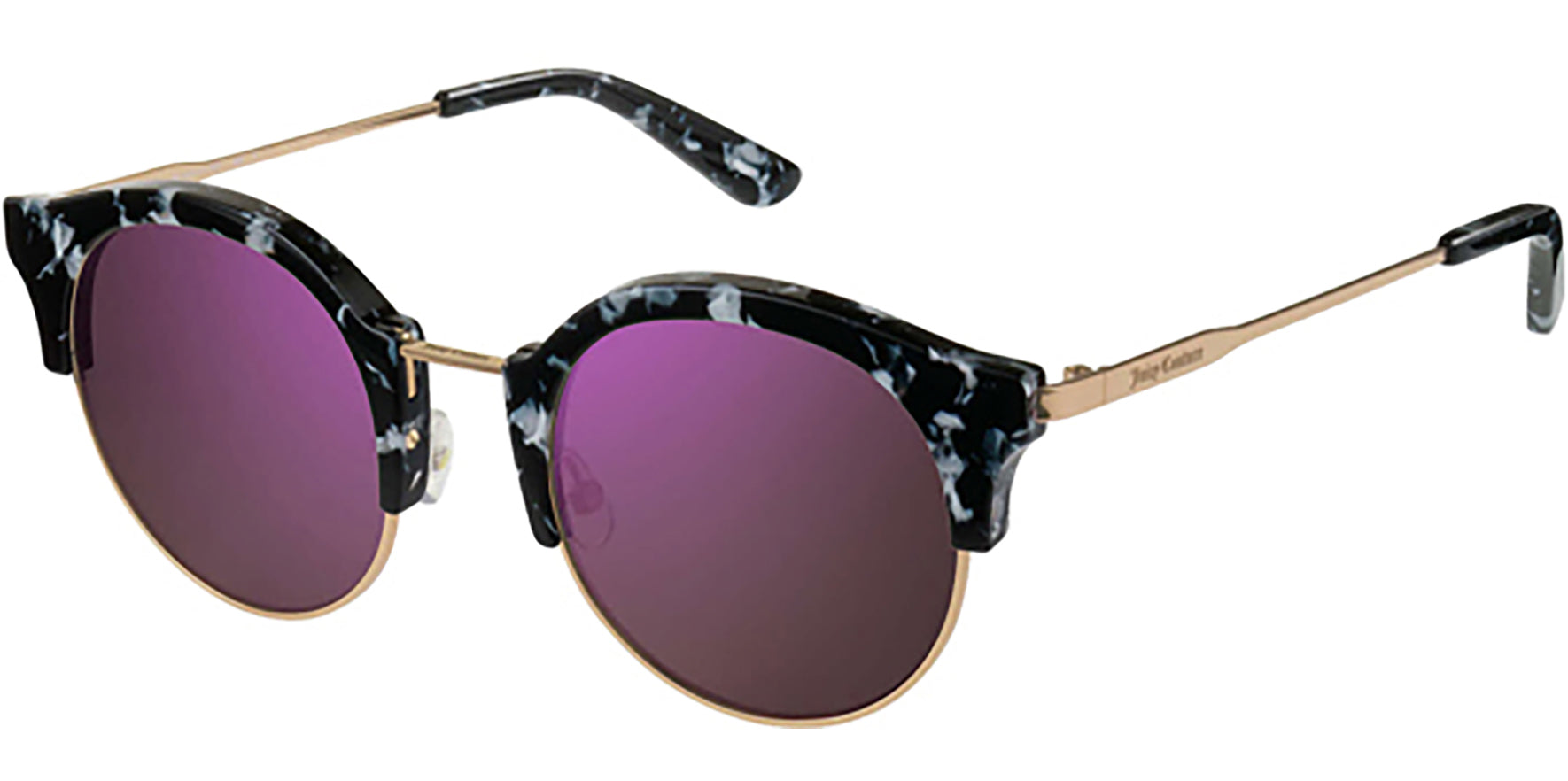 Juicy Couture Vintage Round w/ Violet Mirror Lens - Eyedictive