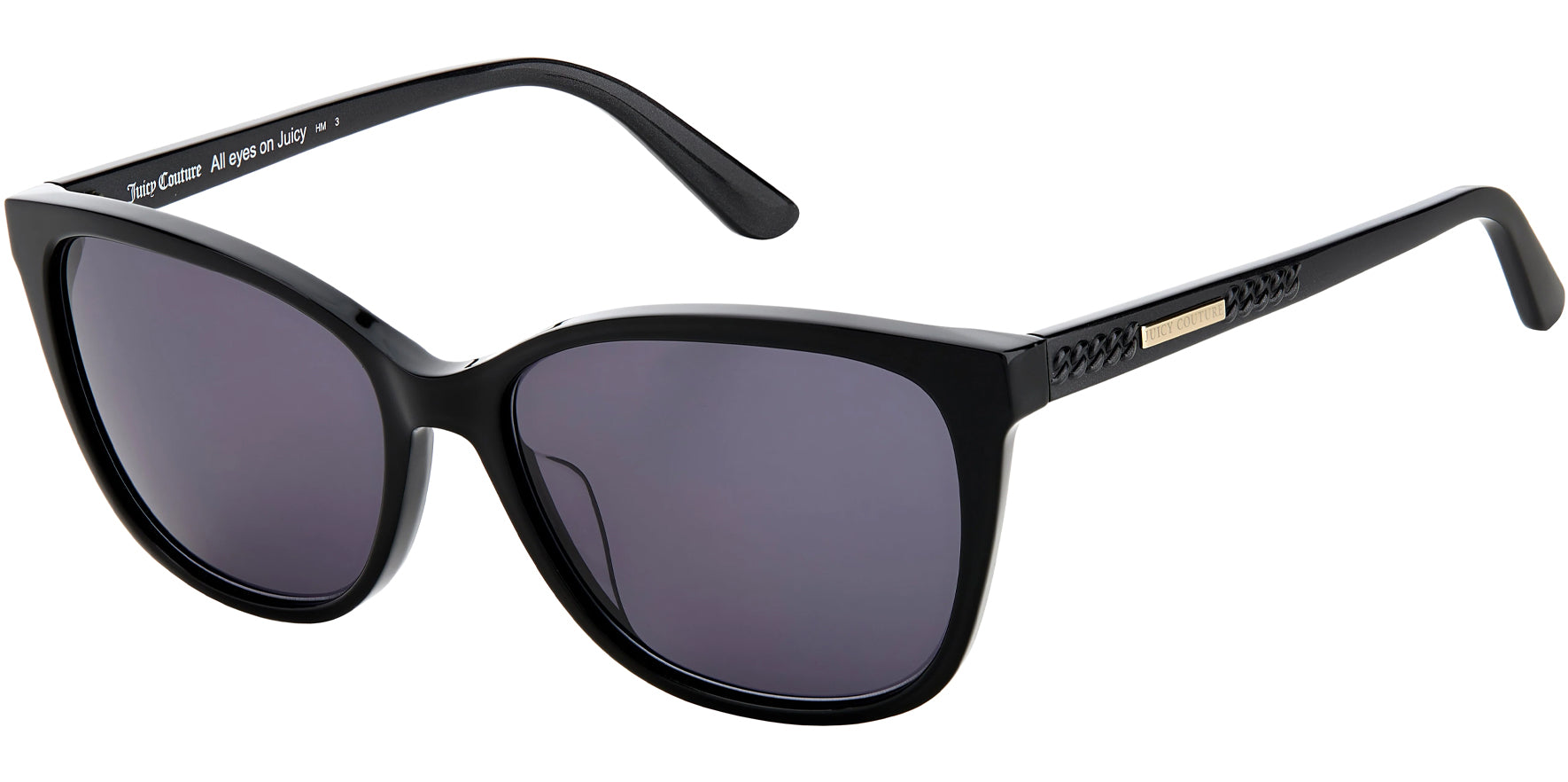 Juicy Couture Black Rounded Cat Eye - Eyedictive