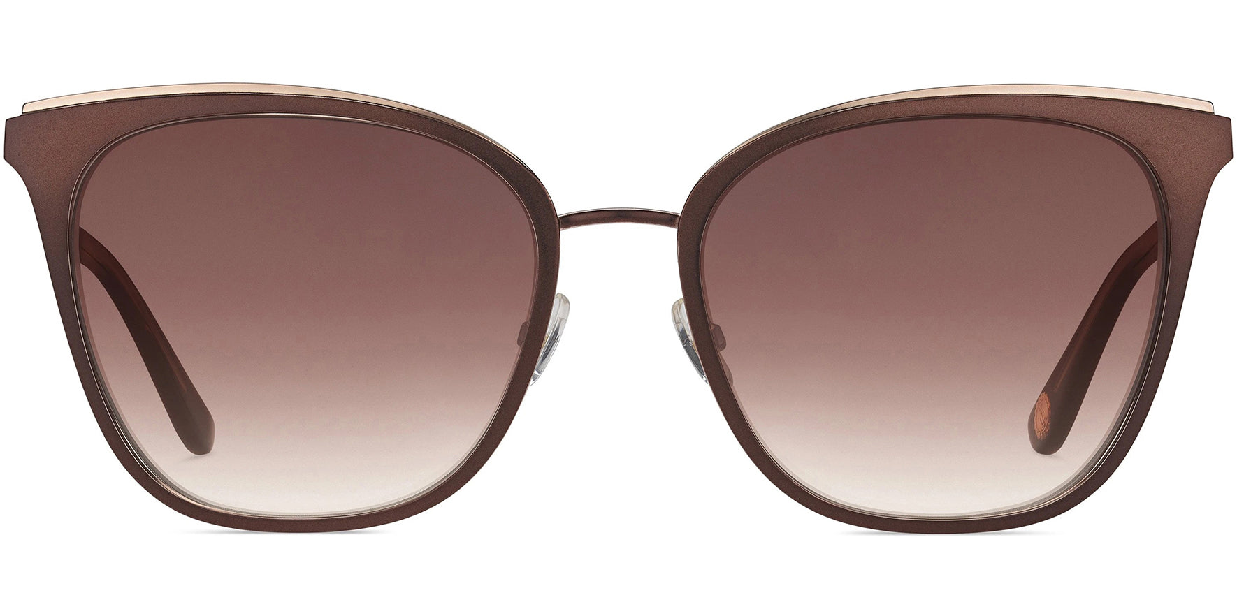 Juicy Couture Matte Brown Squared Cat Eye w/ Gradient Lens - Eyedictive