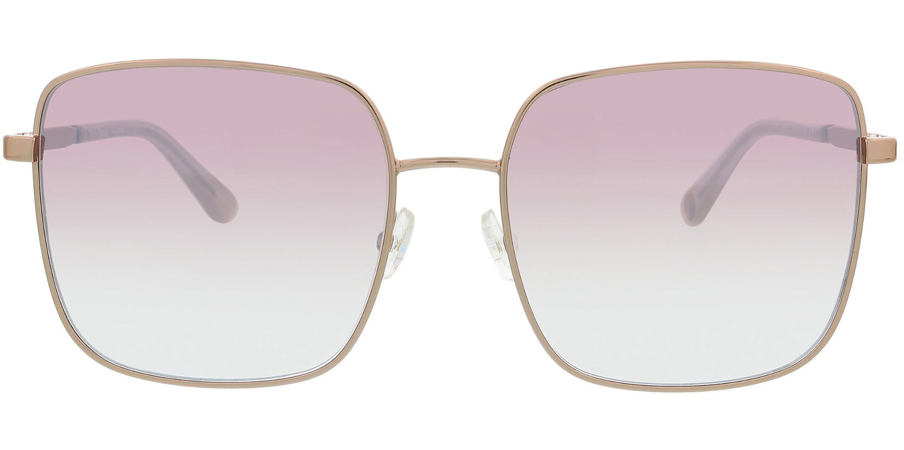 Juicy Couture Red Gold-Tone Square w/ Gradient Lens - Eyedictive