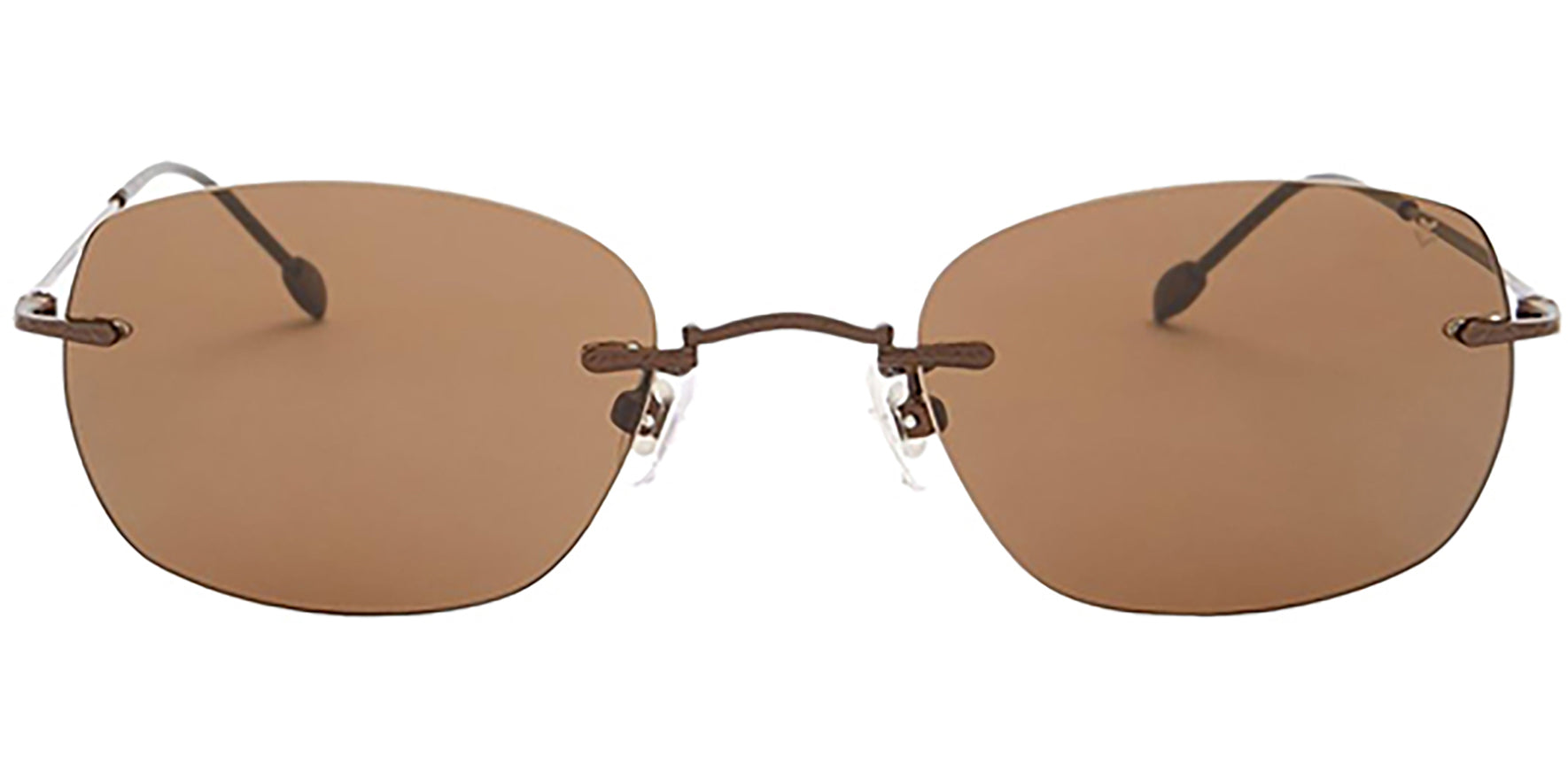 John Varvatos Rimless w/ Anti-Reflective Lens - Eyedictive