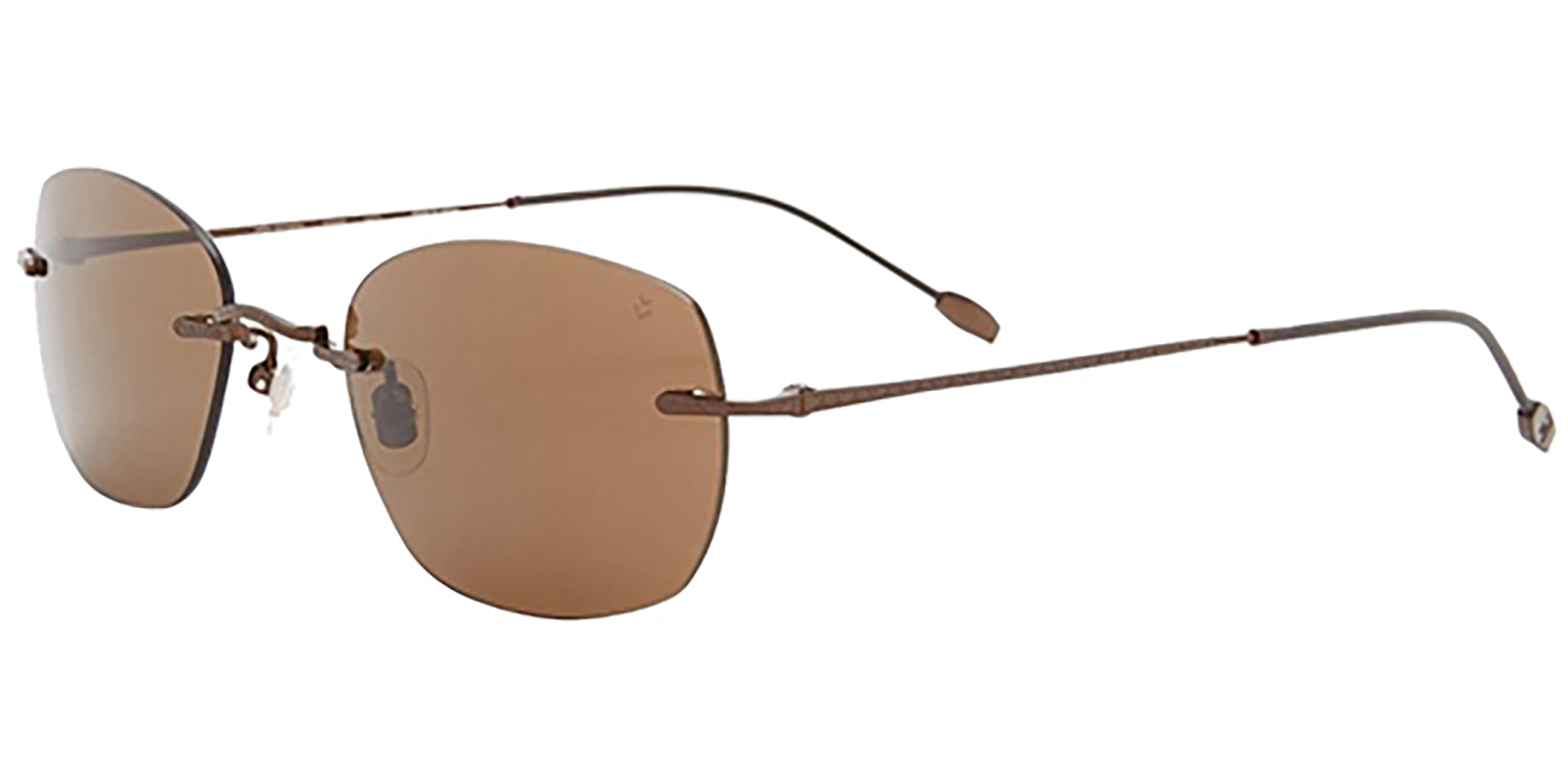 John Varvatos Rimless w/ Anti-Reflective Lens - Eyedictive