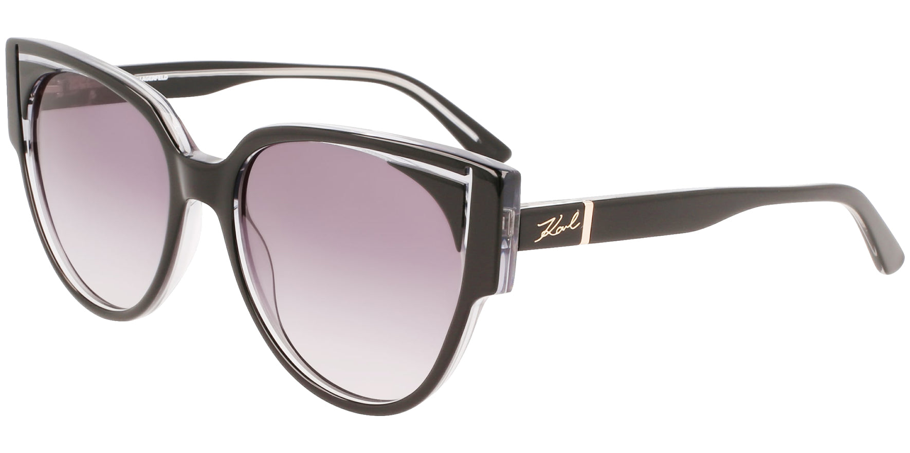 Karl Lagerfeld Rounded Cat Eye w/ Gradient Lens - Eyedictive