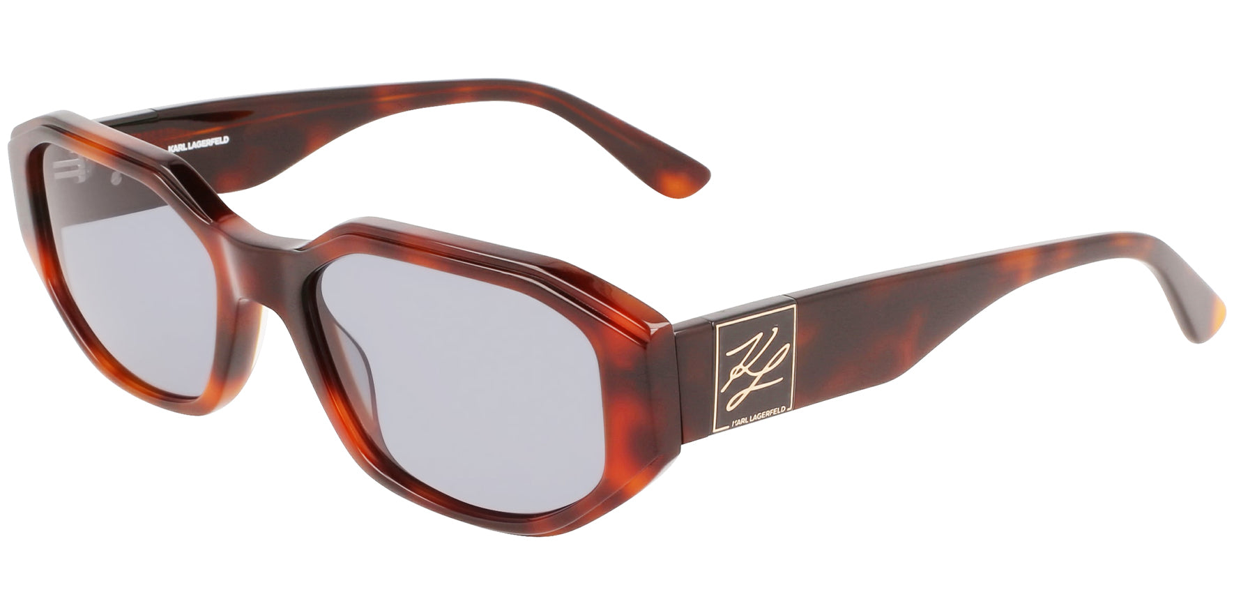 Karl Lagerfeld Tortoise Geometric Rectangle