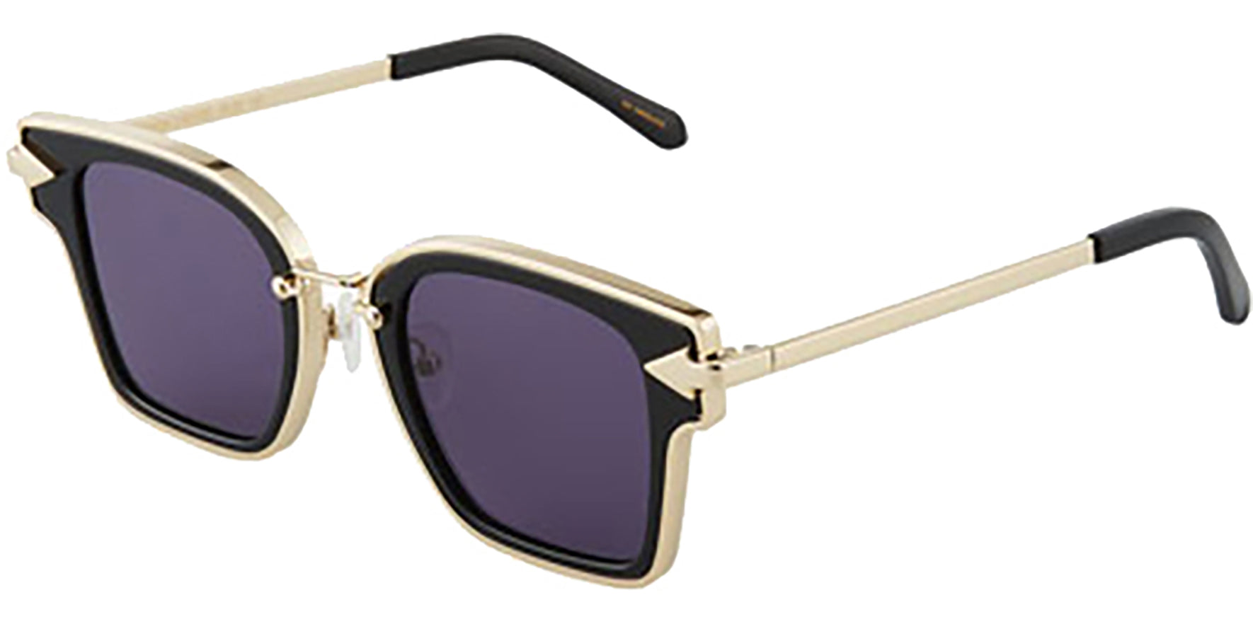 Karen Walker Rebellion Gold-Tone Modified Cat-Eye - Eyedictive