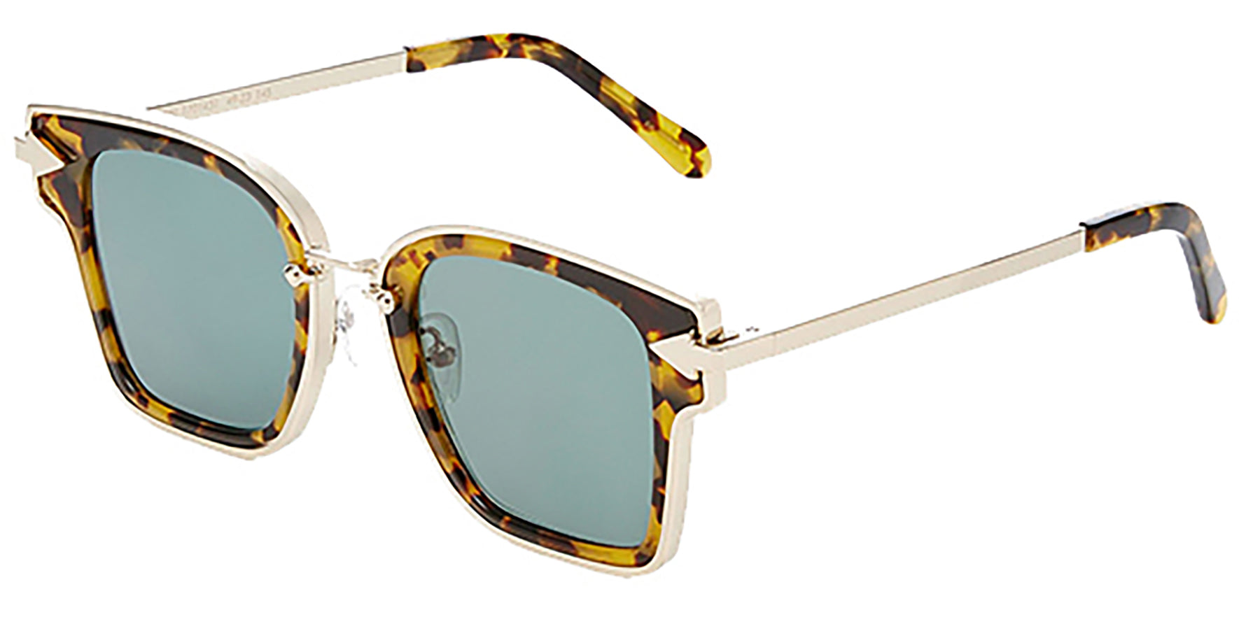 Karen Walker Rebellion Gold-Tone Modified Cat-Eye - Eyedictive