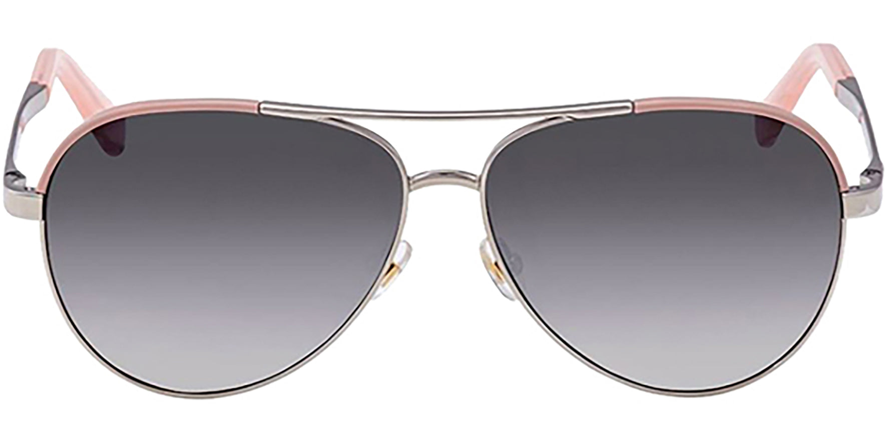 Kate Spade Amarissa Polarized Silver Aviator - Eyedictive