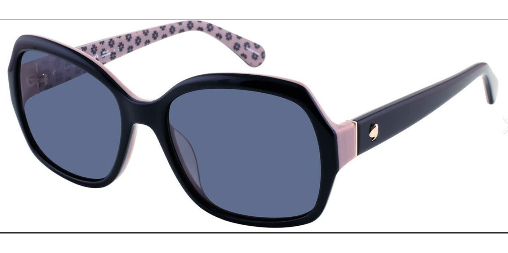 Kate Spade Amberlynn Polarized Black/Pink Butterfly - Eyedictive