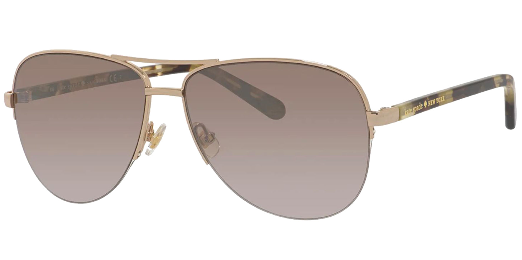 Kate Spade Bethann Semi-Rimless Aviator