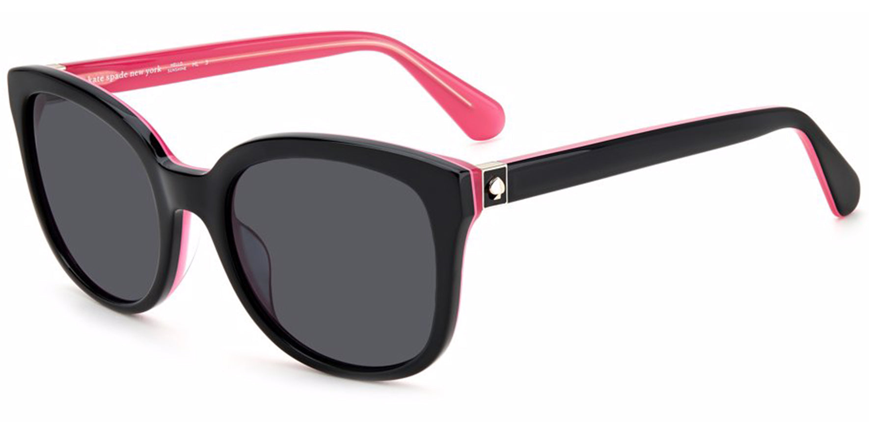 Kate Spade Gwenith Black/Pink Soft Square Classic - Eyedictive