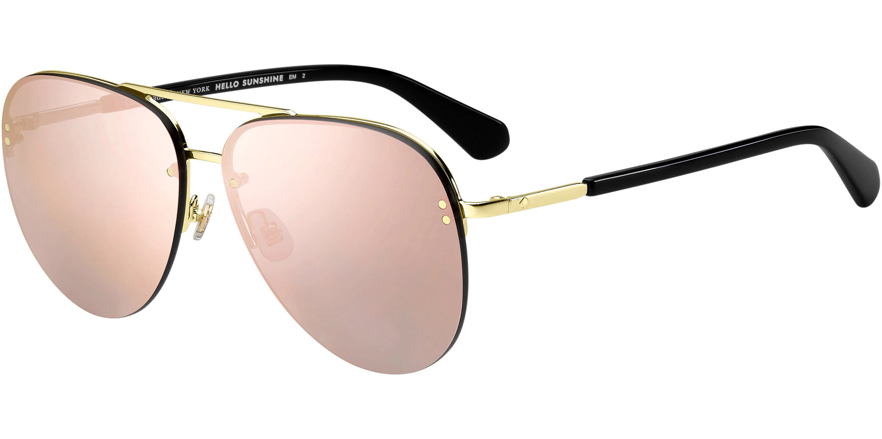 Kate Spade Jakayla Semi-Rimless Aviator - Eyedictive