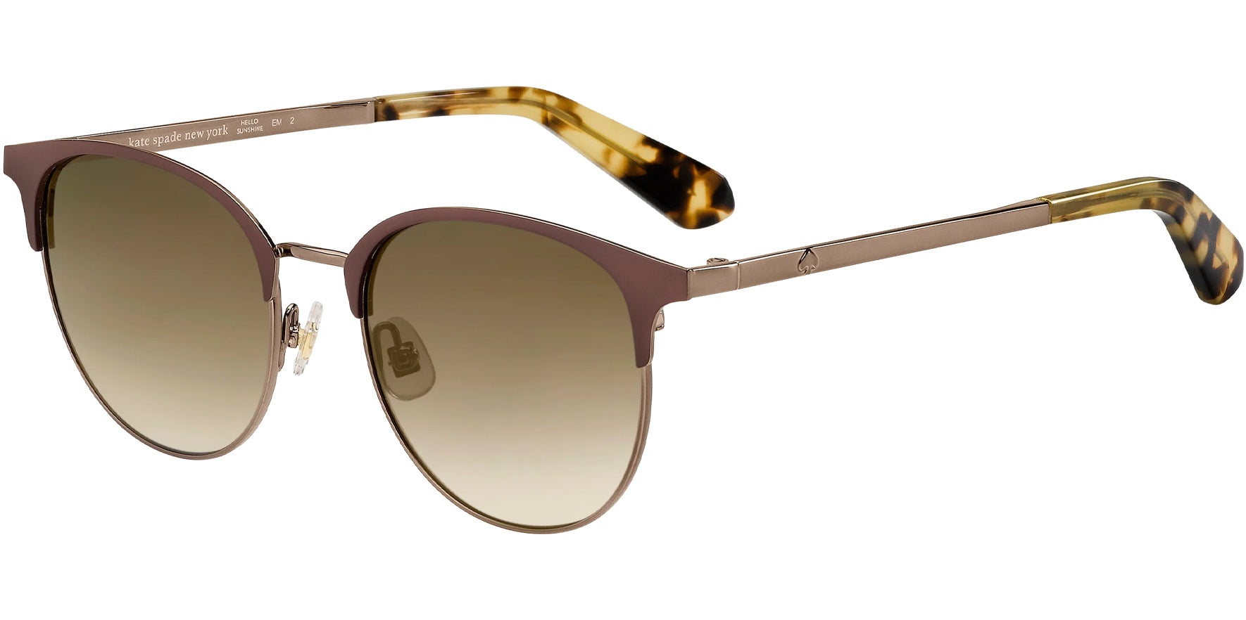 Kate Spade Joelynn Brown Brow-Line w/ Gradient Lens