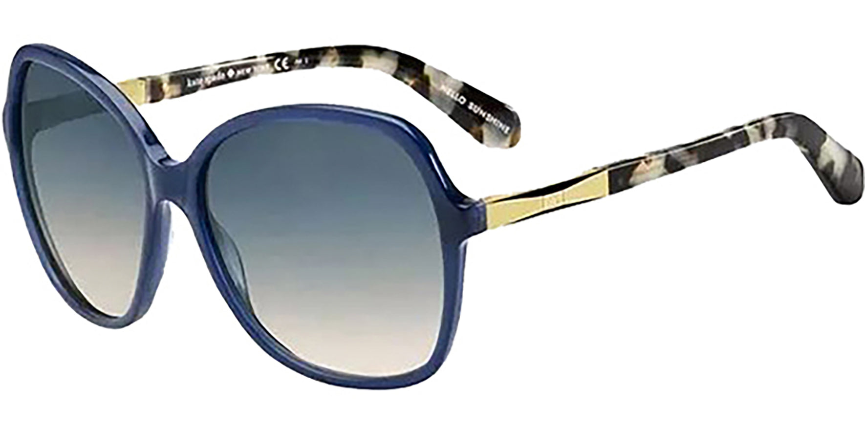 Kate Spade Jolyn Blue Butterfly w/ Gradient Lens - Eyedictive