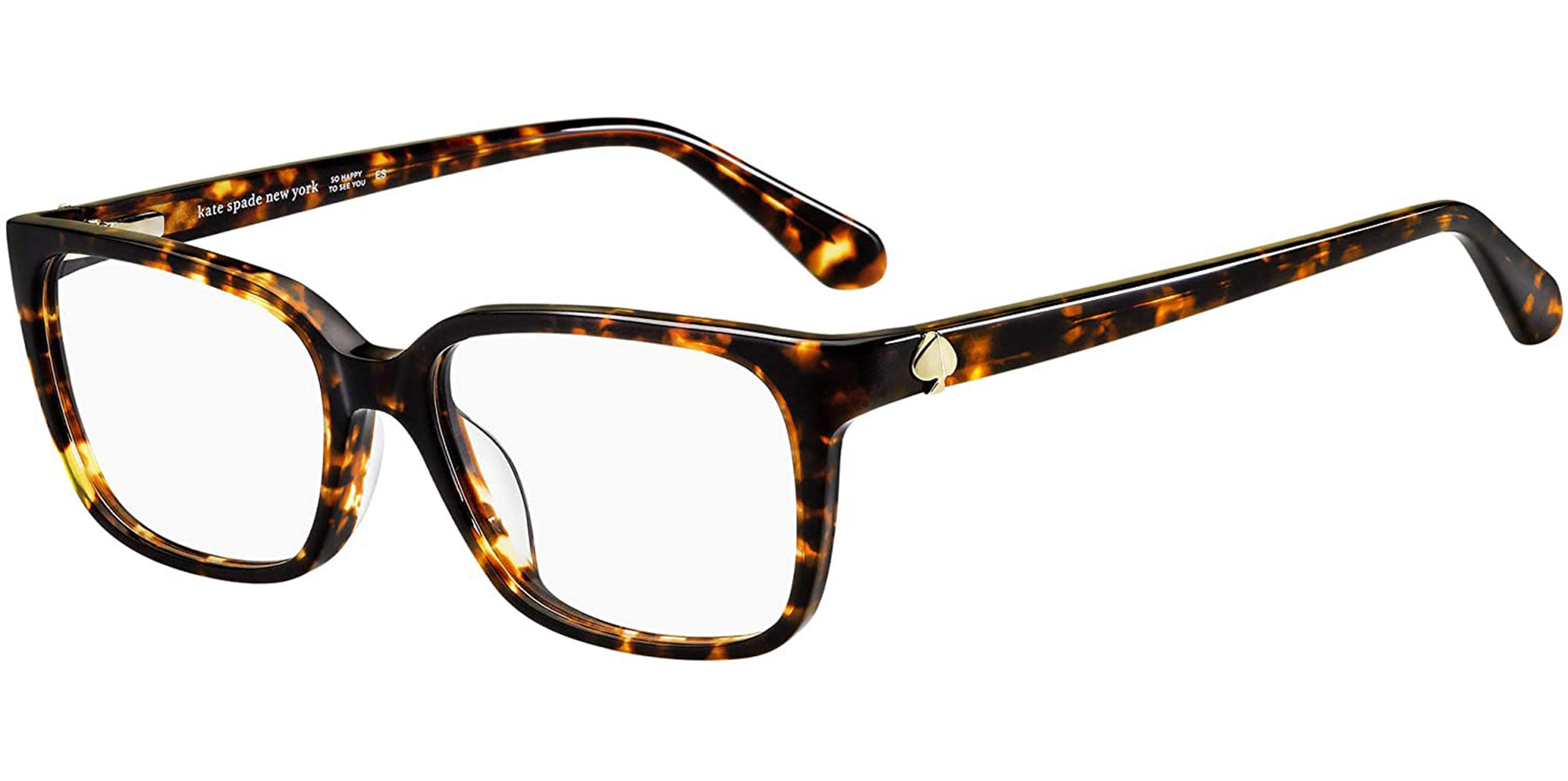 Kate Spade Jordana Square Classic Eyeglass Frames - Eyedictive