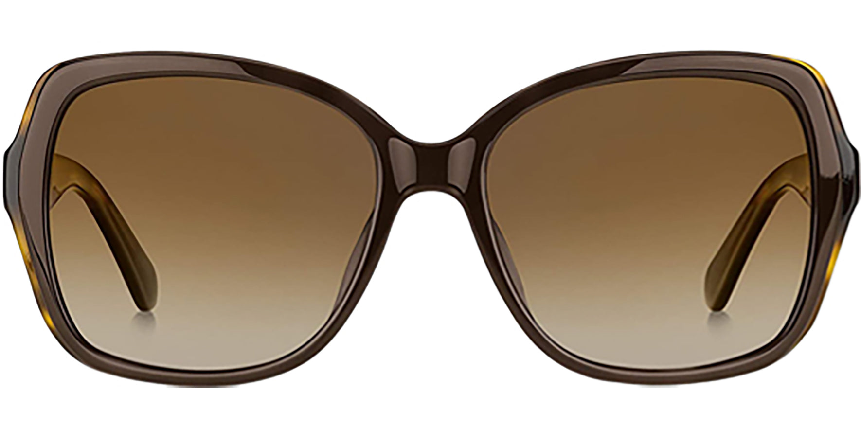 Kate Spade Karalyn Polarized Brown Havana Butterfly w/ Gradient Lens - Eyedictive