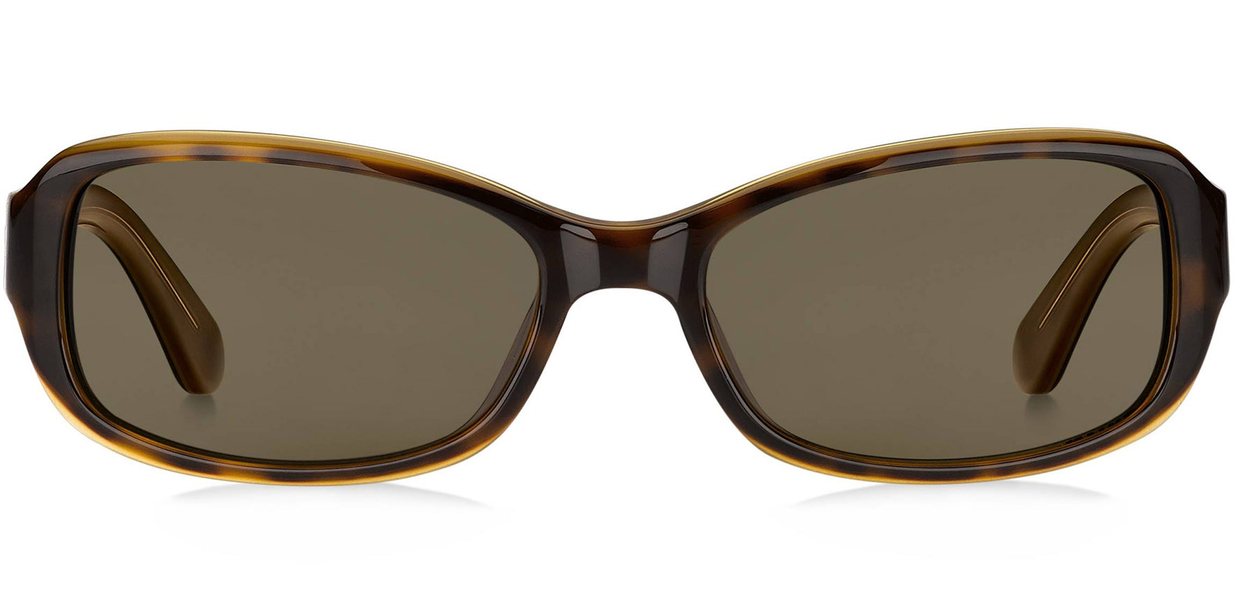 Kate Spade Paxton 2 Polarized Dark Havana Soft Rectangle - Eyedictive