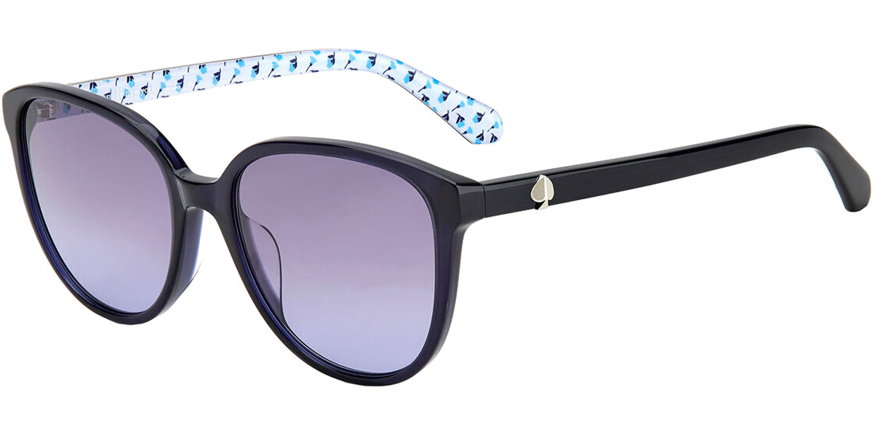 Kate Spade Vienne Blue Rounded Cat-Eye