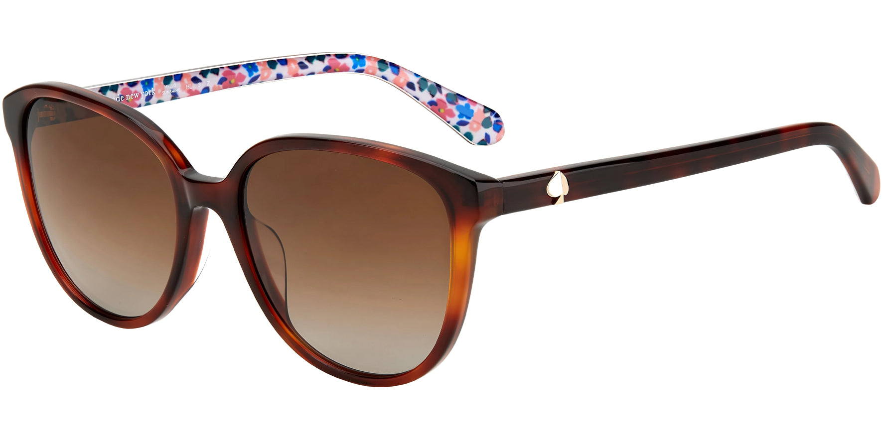 Kate Spade Vienne Polarized Rounded Cat Eye - Eyedictive