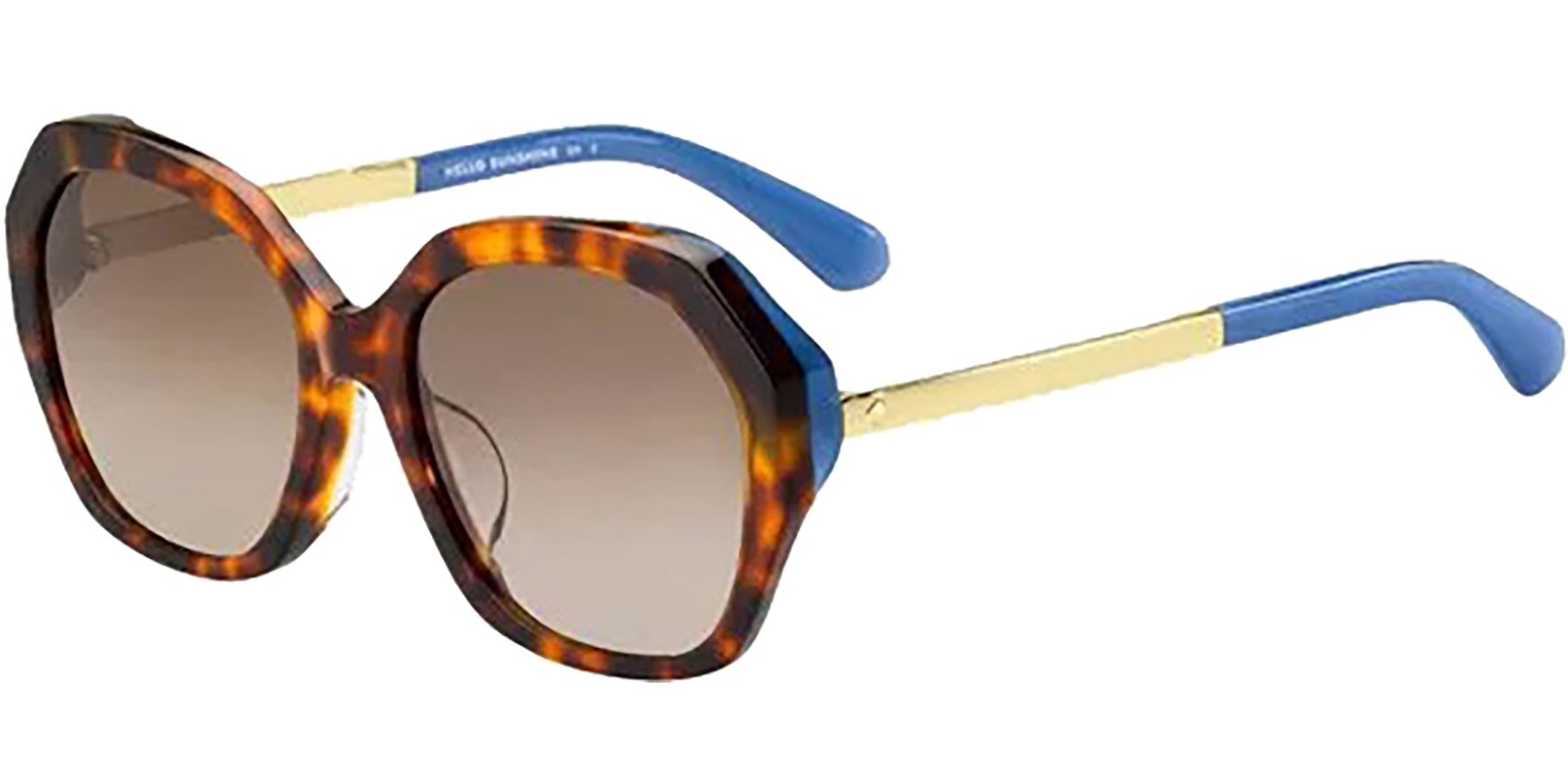 Kate Spade Kaysie Havana Butterfly w/ Gradient Lens - Eyedictive