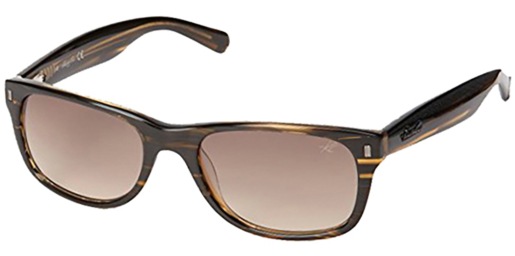 Kenneth Cole Brown Horn w/ Gradient Lens - Eyedictive