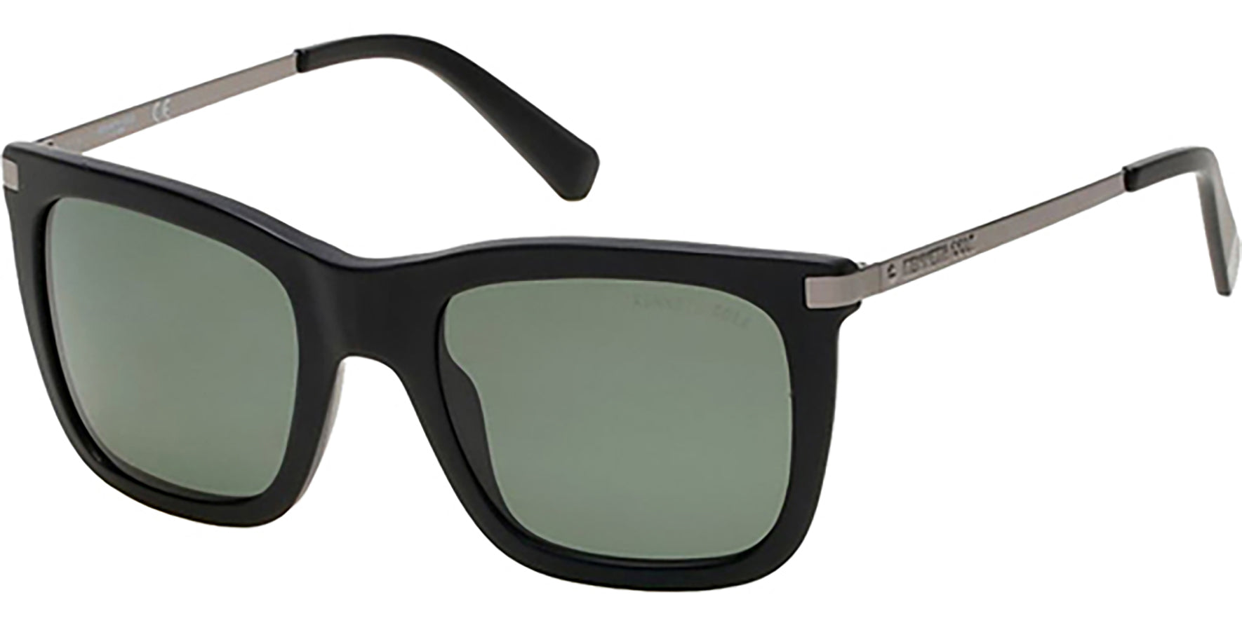 Kenneth Cole Polarized Matte Black Square - Eyedictive