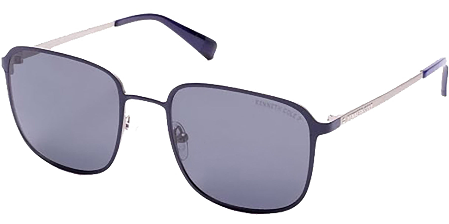 Kenneth Cole NY Polarized Techni-Cole Geometric Square - Eyedictive