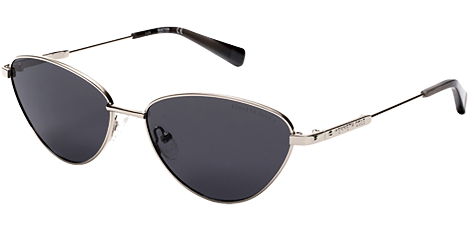 Kenneth Cole Polarized Vintage Style Oval Cat Eye - Eyedictive