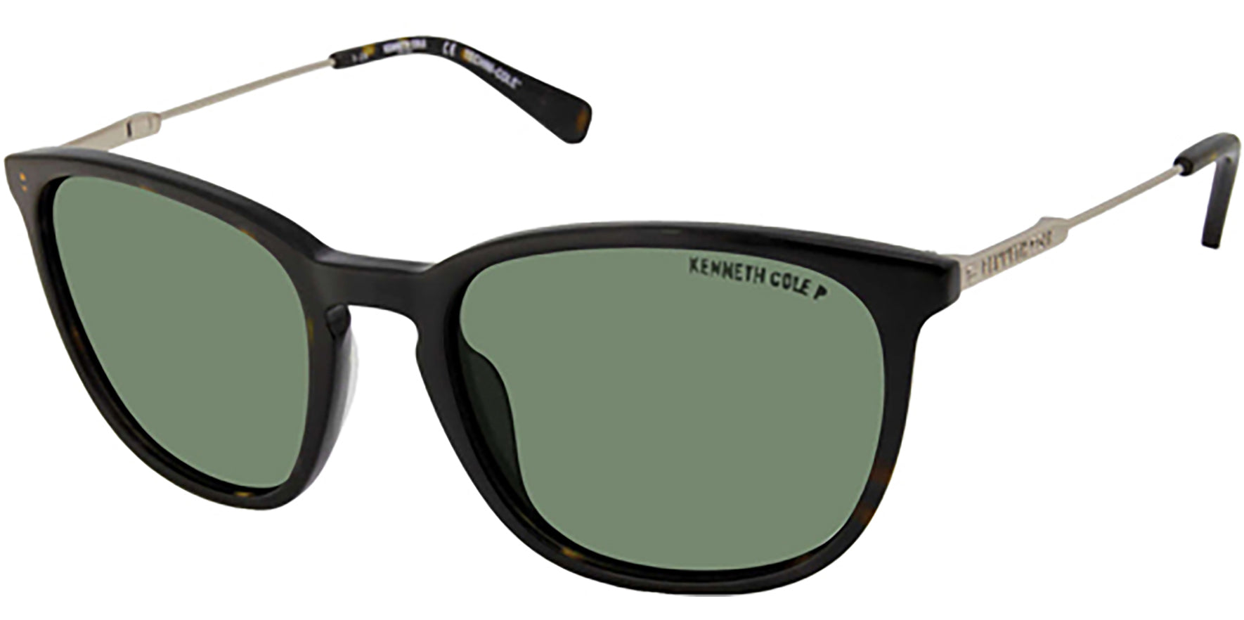 Kenneth Cole Techni-Cole Polarized Slim-Temple Soft Square - Eyedictive