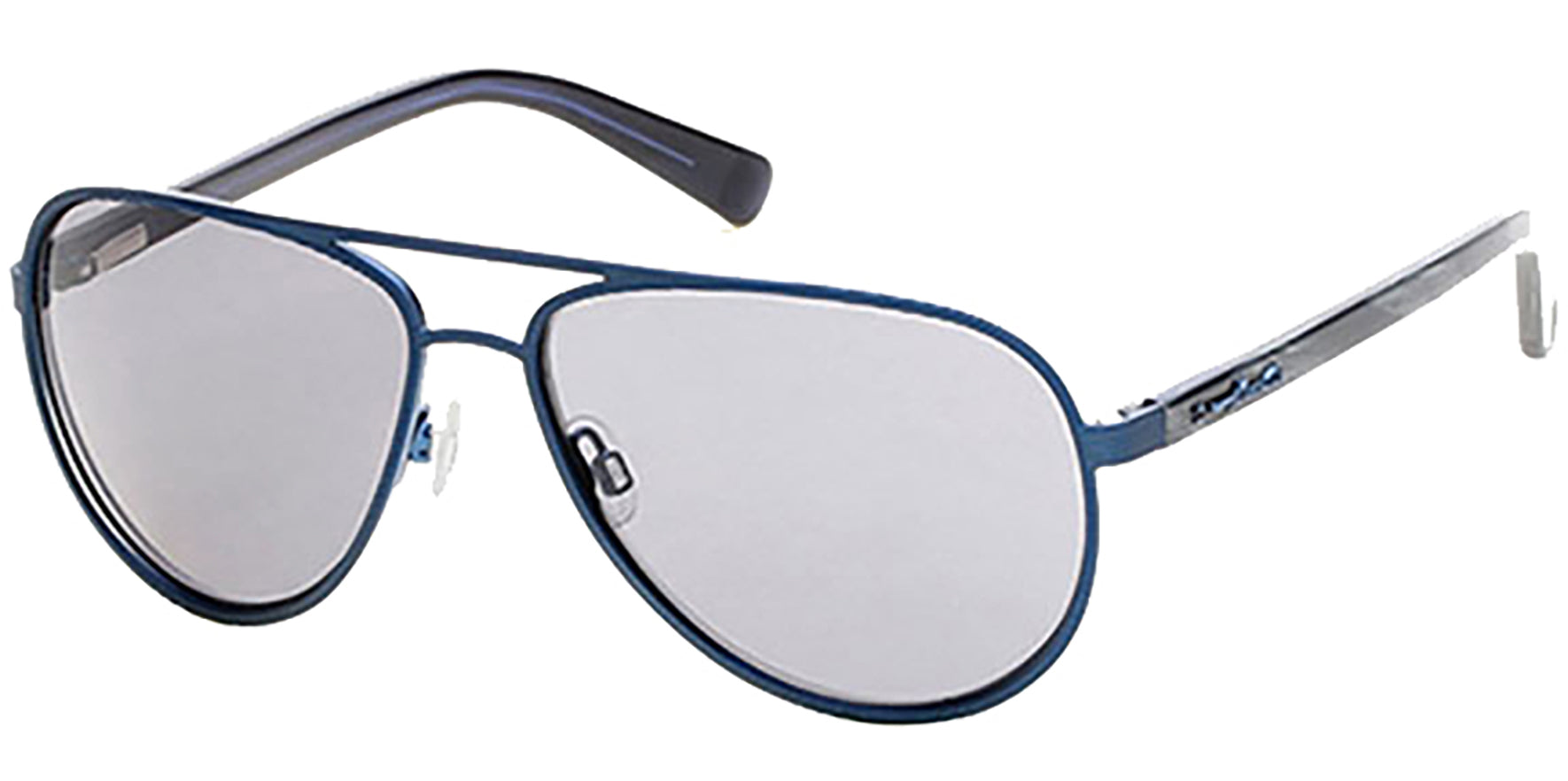 Kenneth Cole Aviator Textured Matte Blue - Eyedictive