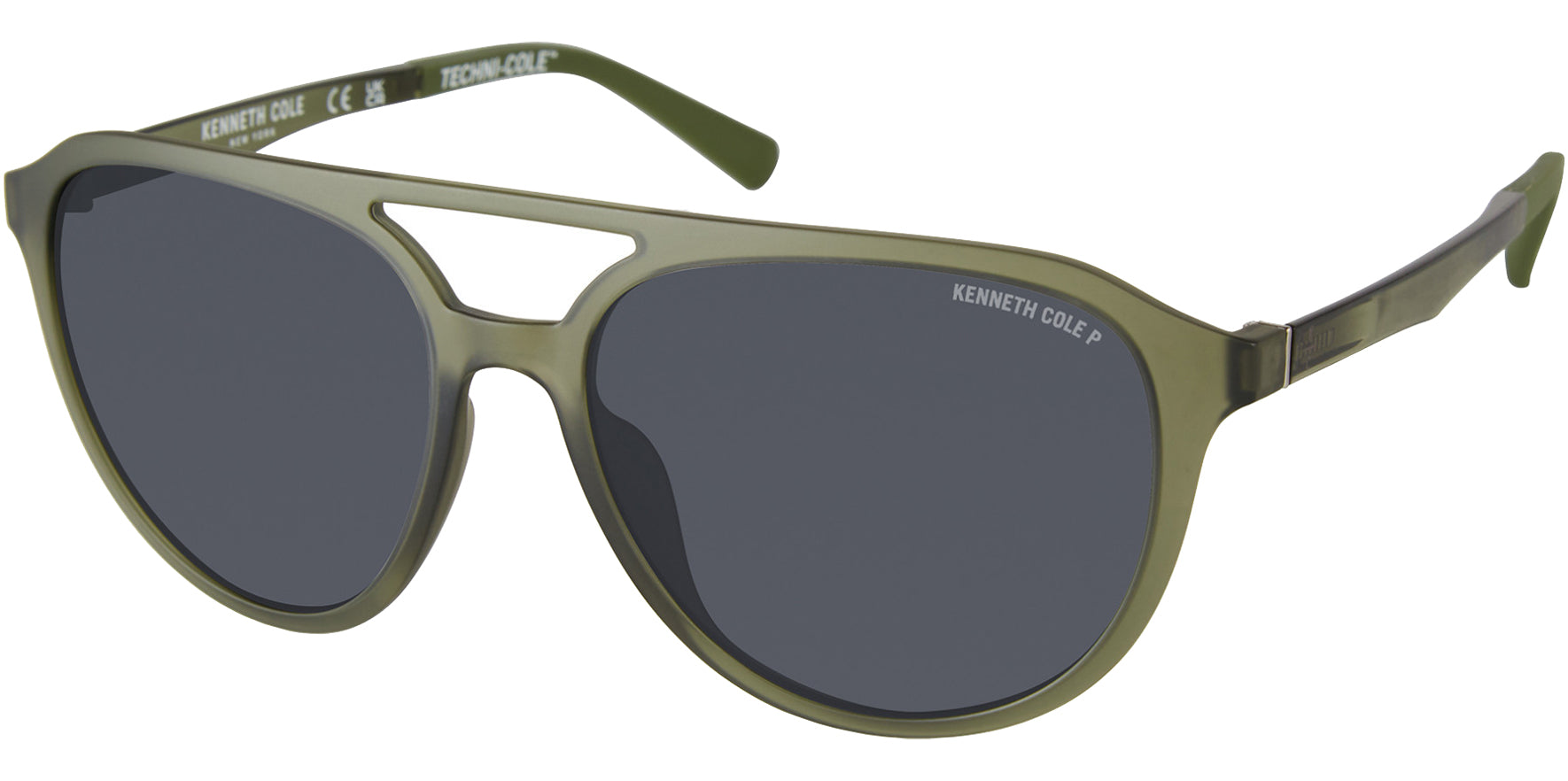 Kenneth Cole New York Polarized Pilot w/ Flex Temples