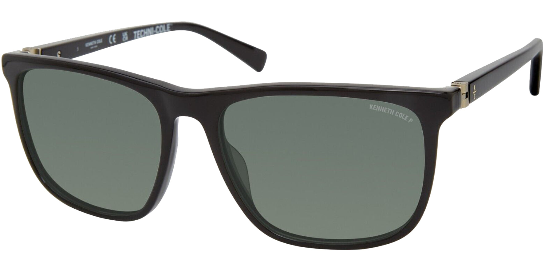 Kenneth Cole NY Polarized Techni-Cole Square Classic - Eyedictive