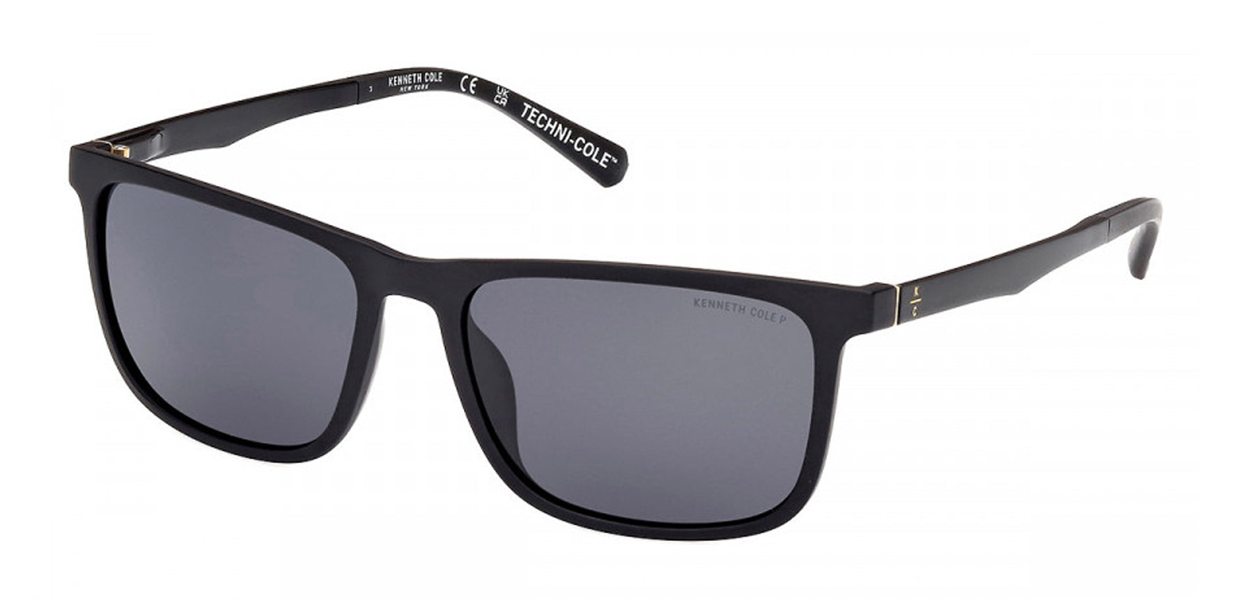 Kenneth Cole New York Polarized Techni-Cole Soft Rectangle