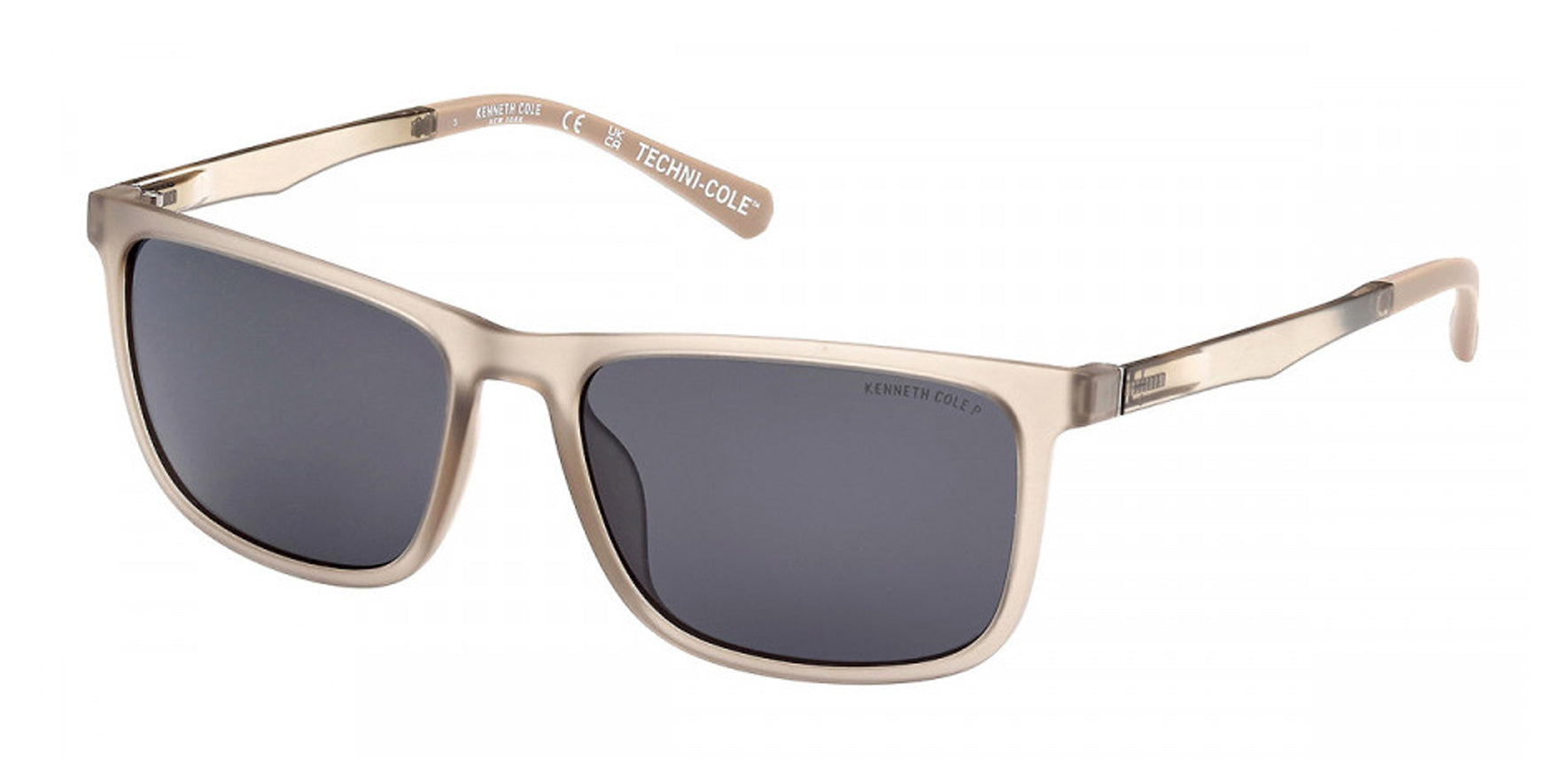 Kenneth Cole New York Polarized Techni-Cole Soft Rectangle - Eyedictive