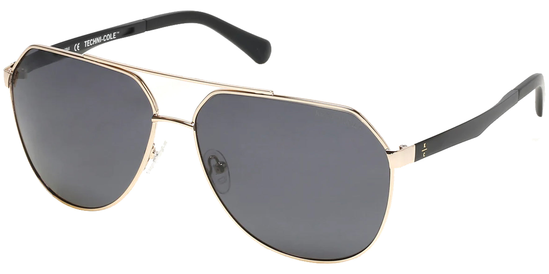 Kenneth Cole NY Polarized Techni-Cole Aviator - Eyedictive