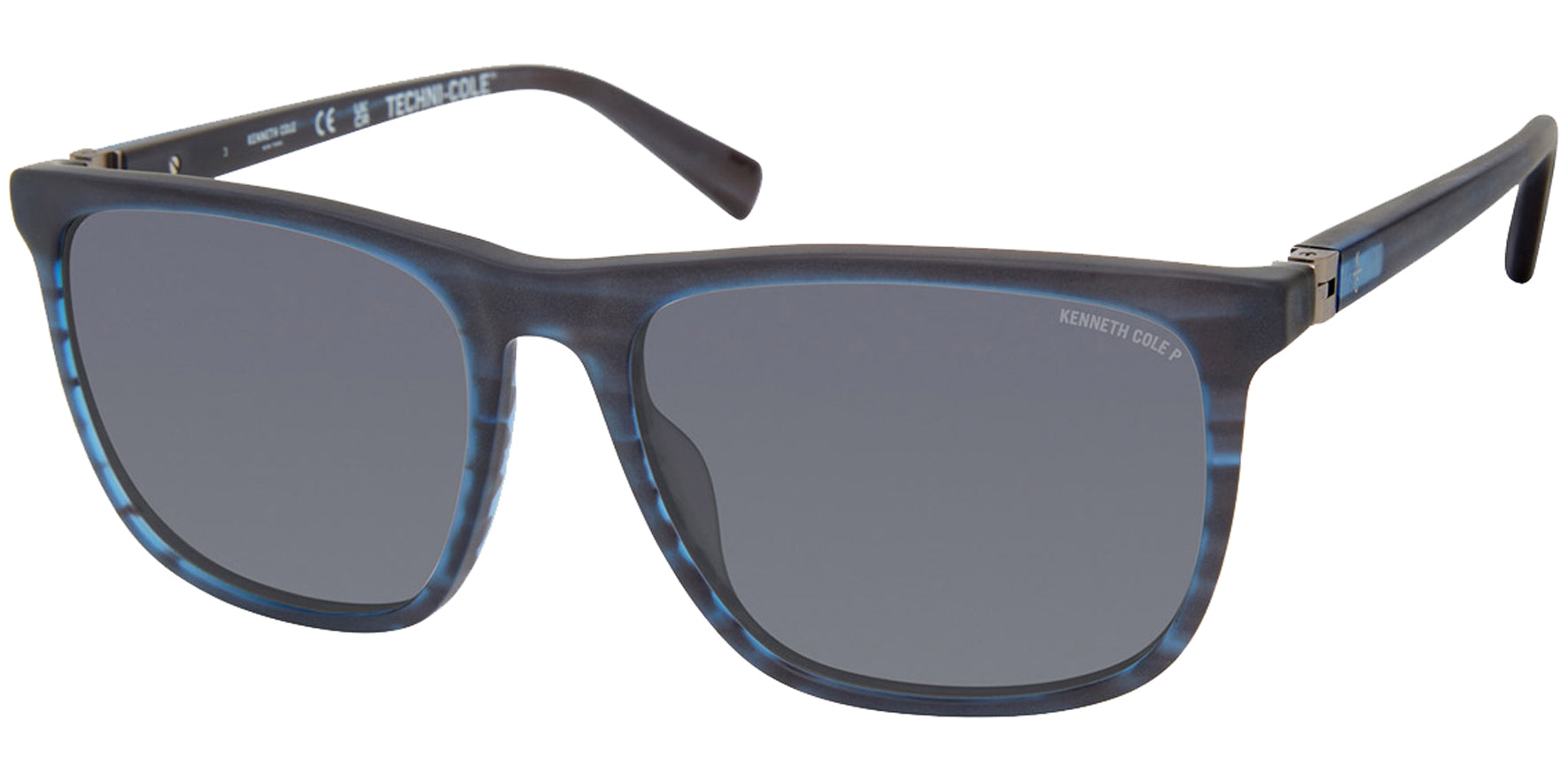 Kenneth Cole NY Polarized Techni-Cole Square Classic - Eyedictive