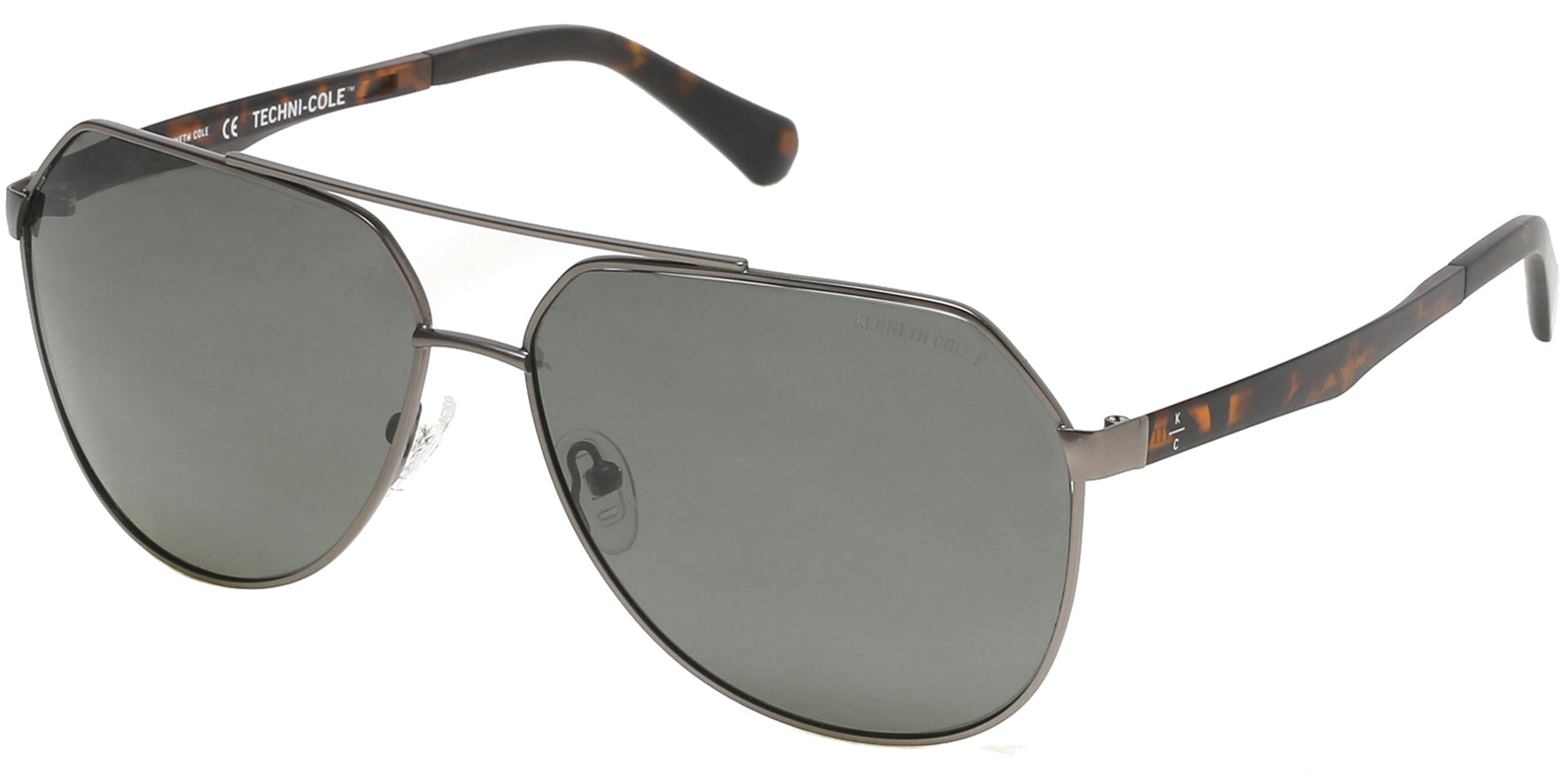 Kenneth Cole NY Polarized Techni-Cole Aviator - Eyedictive