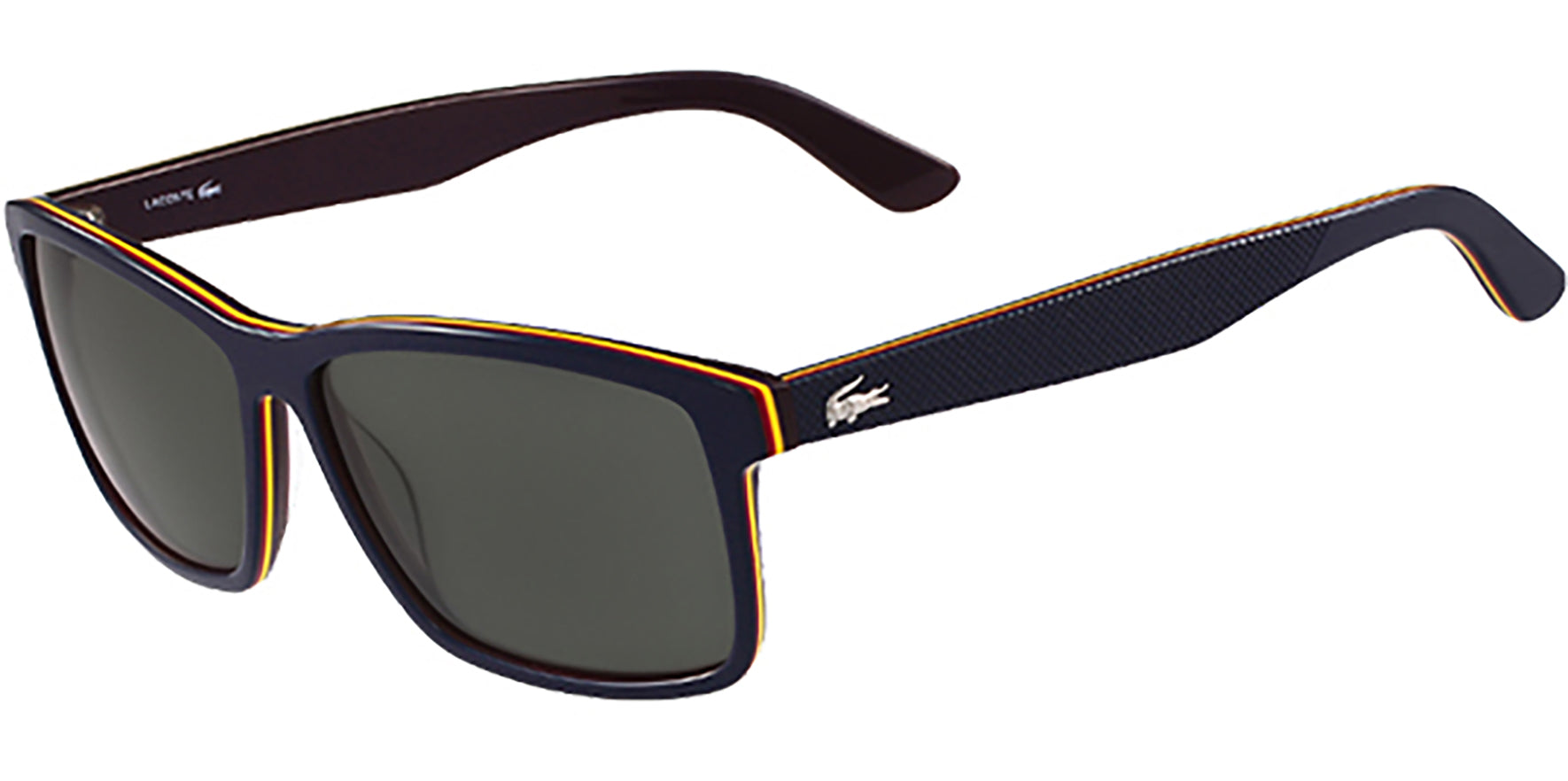 Lacoste Polarized Soft Square Pique Classic - Eyedictive