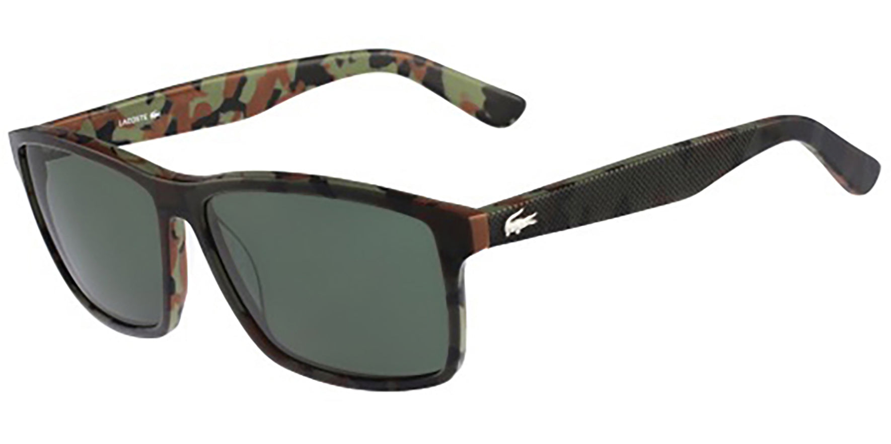 Lacoste Polarized Military Green Camouflage - Eyedictive