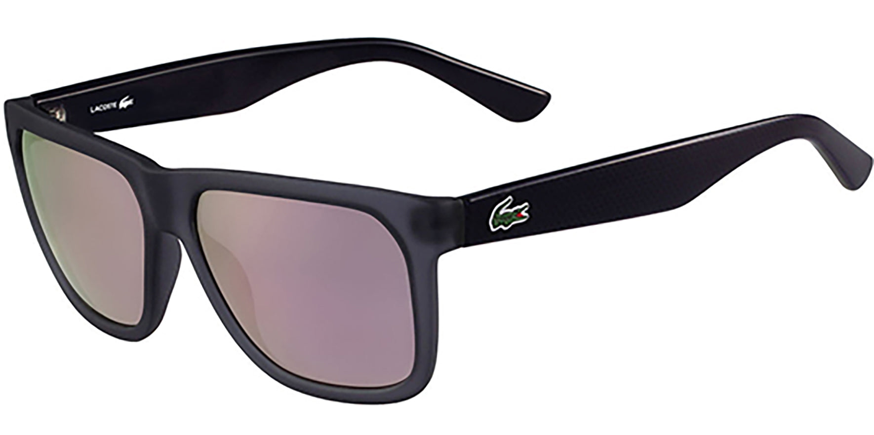 Lacoste Soft Square w/ Purple Flash Lens - Eyedictive