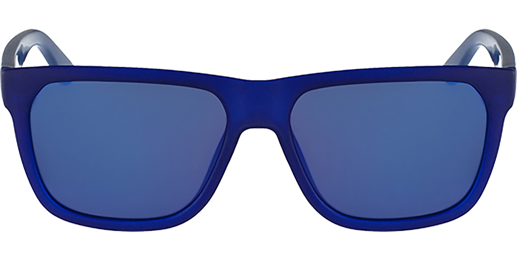 Lacoste Matte Soft Square w/ Blue Flash Lens - Eyedictive