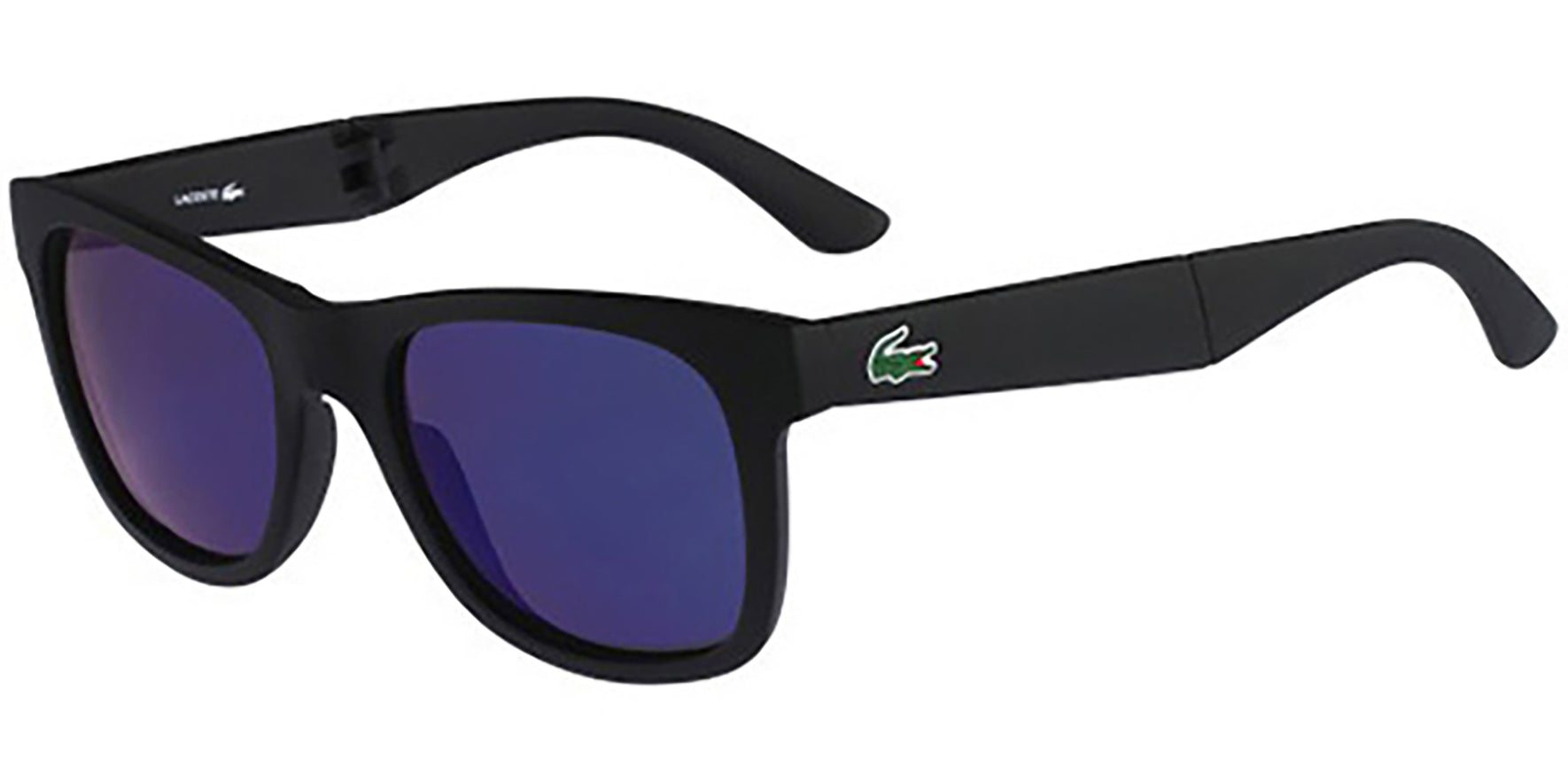 Lacoste Soft-Square Foldable Matte Black - Eyedictive