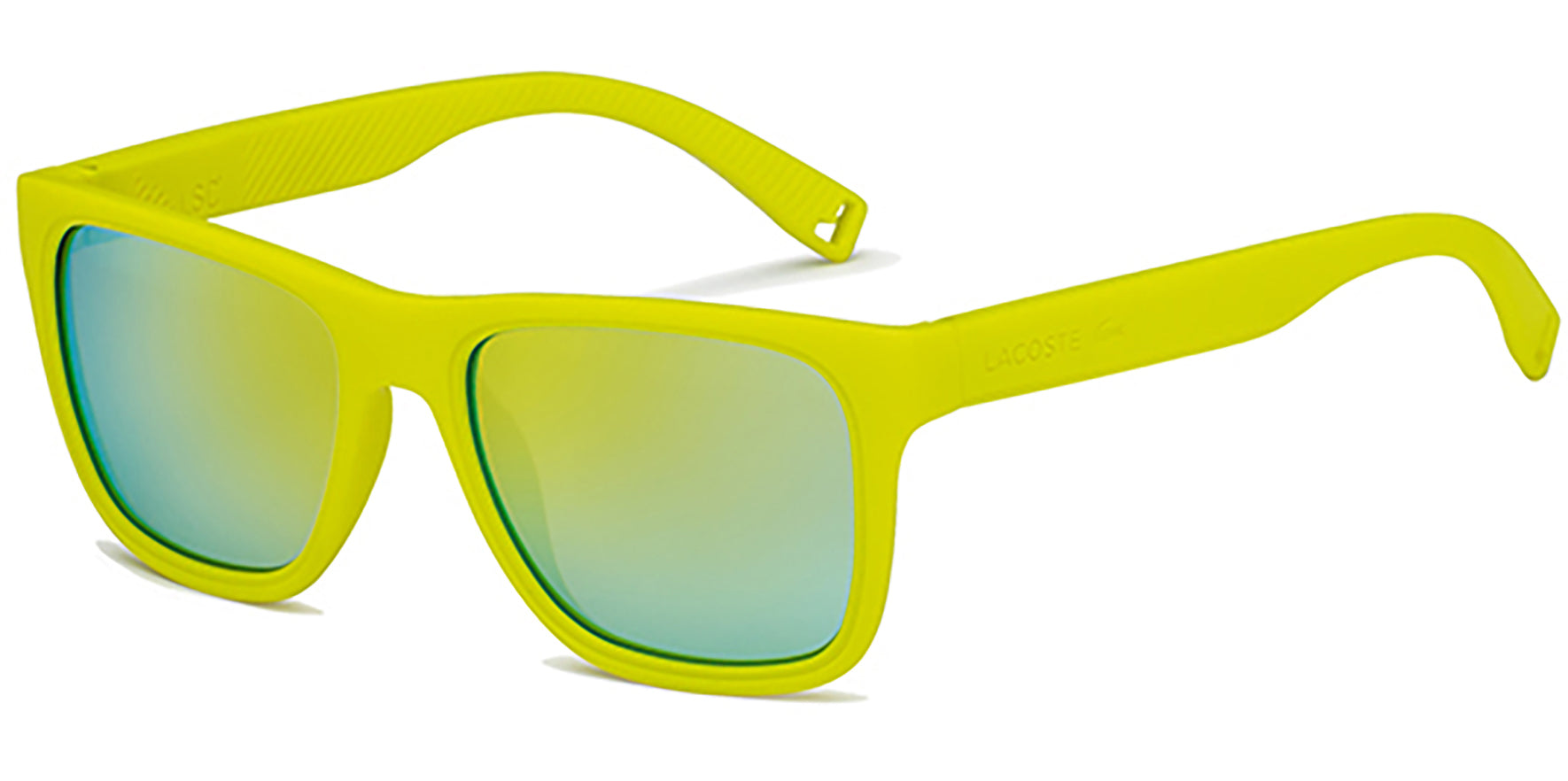 Lacoste Soft Square w/ Green Mirror Lens - Eyedictive