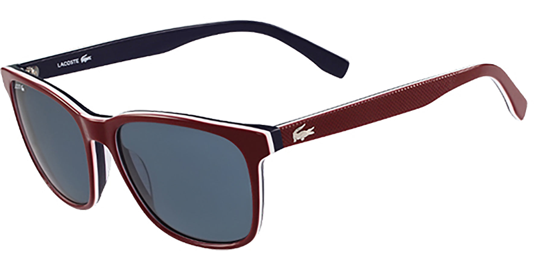 Lacoste Red Pique Soft Square - Eyedictive